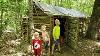 Bushcraft Log Cabin Summer Camping U0026 Swimming