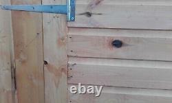 Cheap 10 x 8 Wooden garden Shed Factory seconds Hut T&G 8x6 £425 and 10x8 £595