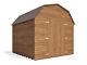 Dutch Barn Style Garden Shed Tool Storage Workshop Heavy Duty Timber 8x8
