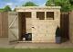 Empire 1500 Pent Garden Shed Wooden 7X6 7ft x 6ft SHIPLAP TONGUE & GROOVE PRESSU