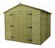 Empire 9500 Premier Apex Garden Shed 8X9 T&G PRESSURE TREATED EXTRA HEIGHT