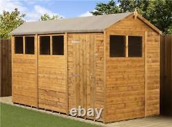 Empire Apex Garden Shed Shiplap Tongue & Groove 6X12 With Windows