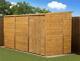 Empire Pent Garden Shed Wooden Shiplap Tongue & Groove 12X6 12ft x 6ft