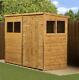 Empire Pent Garden Shed Wooden Shiplap Tongue & Groove 8X4 8ft x 4ft Windows