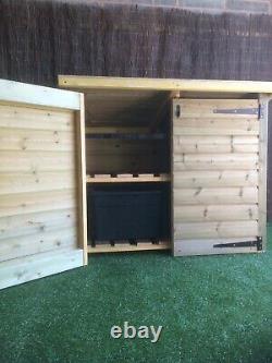 Emsworthy Recycle Box Store / Garden storage / Pent Shed