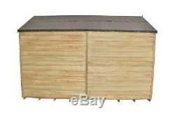 Forest 10x8 Windowless Workshop Roof Outdoor Timber Garden Shed Pressure Treated