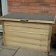 Forest 3x2 Timber Wooden Overlap Garden Storage Box Patio Tool Shed Store Chest