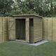 Forest 4LIFE 6x4 Shed Pent 1 Window Double Door Wooden Garden Shed Free Delivery