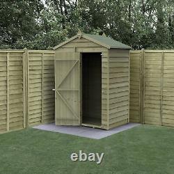 Forest 4Life 5x3 Apex Shed Single Door No Window 25yr Guarantee Free Delivery