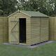Forest 4Life 6x8 Apex Shed Single Door No Window Garden Storage Free Delivery