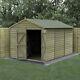 Forest 4Life 8x12 Apex Shed No Window Double Door 25yr Guarantee Free Delivery