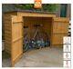 Forest 6x3 Timber Wooden Overlap Pent Outdoor Storage Shed Bike BIY Garden Patio