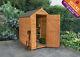 Forest 6x4 Windowless Dip Treated Apex Garden Tool Store Shed Patio Storage NEW