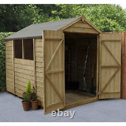 Forest 8x6 Overlap Pressure Treated Apex Shed
