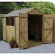Forest 8x6 Overlap Pressure Treated Apex Shed