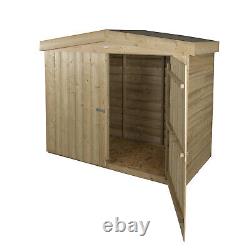 Forest Apex Outdoor Store 4.9x6.5ft Pressure Treated Storage Shed