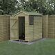 Forest Beckwood 4x6 Apex Wooden Garden Shed 1 Window