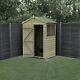 Forest Beckwood 5x3 Apex Shed 2 Windows Wooden Outdoor Storage Free Delivery