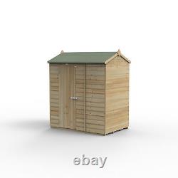 Forest Beckwood 6x4 Shed Wooden Reverse Apex Wooden Garden Shed No Win Free Del