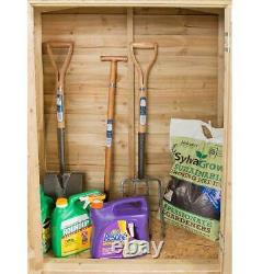 Forest Wooden Pressure Treated Apex Garden Toolshed Unit Assembly Available