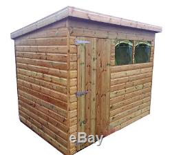 Garden Shed 10x6 12x6 14x6 Pressure Treated T&g Pent Style