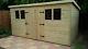 Garden Shed Heavy Duty Tanalised 14x6 Pent 13mm T&g. 3x2