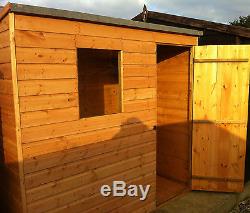 Greenway Pent Shiplap T&g Wooden Garden Shed Many Sizes + Options Available