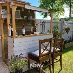 Garden Bar Tiki Bar Man cave Shed Bar Wooden bar