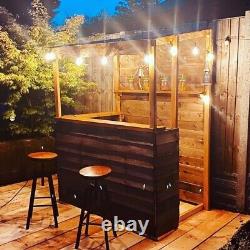 Garden Bar Tiki Bar Man cave Shed Bar Wooden bar