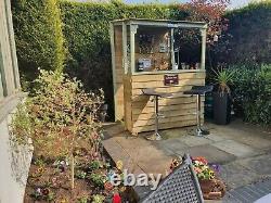 Garden Bar Tiki Bar Man cave Shed Bar Wooden bar