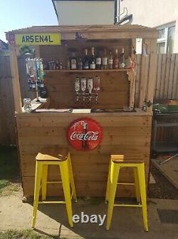 Garden Bar Tiki Bar Man cave Shed Bar Wooden bar