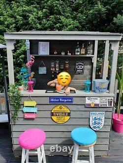 Garden Bar Tiki Bar Man cave Shed Bar Wooden bar