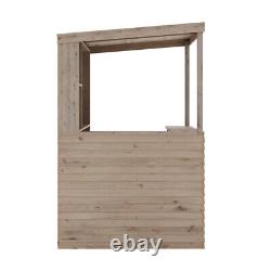 Garden Bar Wooden Outdoor Pub Storage Shed Man Cave Counter Home Wedding Party