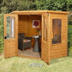 Garden Log Cabin Wooden Summer House Outdoor Structure Shed Modern Room Patio