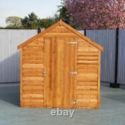 Garden Outdoor Storage Overlap 8' x 6' Value shed with Window FREE DELIVERY