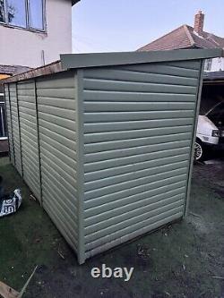 Garden Pent Shed 12x5