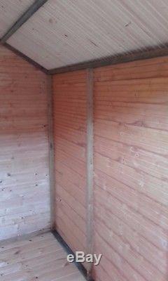 Garden Shed 14mm tongued and grooved throughout super ultra value T&G HUT