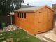 Garden Shed 16X8 13mm t+g cladding double doors 3X2frame 1 floor free erect