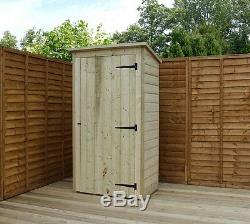 Garden Shed 3x2 Shiplap Pent Roof Tanalised Pressure Treated