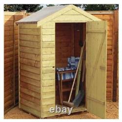 Garden Shed 4 x 3ft Wooden Overlap Assembly Service Available Rowlinson