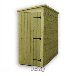 Garden Shed 8x3 Shiplap Pent Shed Tanalised Pressure Treated Tongue And Groove