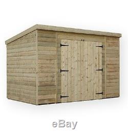 Garden Shed 9x3 9x4 9x5 9x6 9x7 9x8 Pressure Treated Tongue And Groove Pent Shed