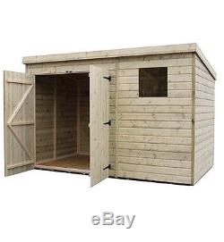 Garden Shed 9x3 9x4 9x5 9x6 9x7 9x8 Pressure Treated Tongue And Groove Pent Shed