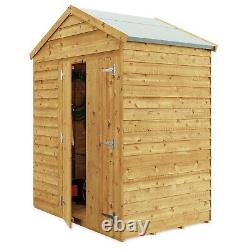 Garden Shed Apex Roof Overlap Outdoor Heavy Duty Wooden Storage 4x6-20x8 Switch