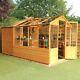Garden Shed Greenhouse Combi Traditional Apex 12'x6' Mercia Outdoor Building