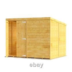 Garden Shed Pent Wooden Storage 4x6 12x8 T&G Windowless Store BillyOh Master
