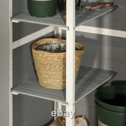 Garden Shed Wooden Garden Tool Storage Shed with 2 Shelves