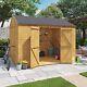 Garden Shed Wooden Shed Reverse Apex Roof 10 x 8ft 20 x 10ft T&G BillyOh