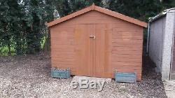 Garden Shed/Workshop with Multi-Tier Storage Racking 20ft x 10ft