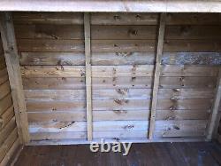 Garden Storage Box/ Log Storage/wooden Wall Store/bike Storage